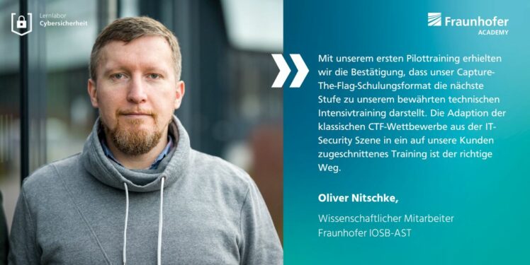 Oliver Nitschke - Neue Weiterbildung mit Gamification-Ansatz: Capture The Flag
