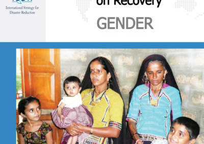 Guidance Note on Recovery: Gender