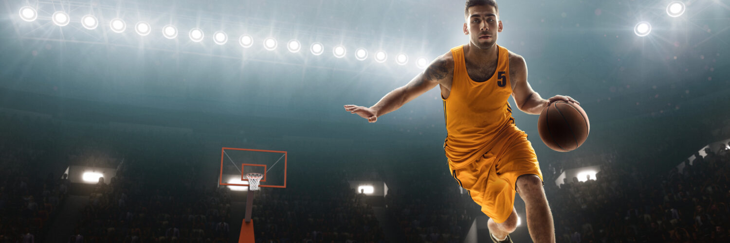 Basketball player during Wearable Validation study